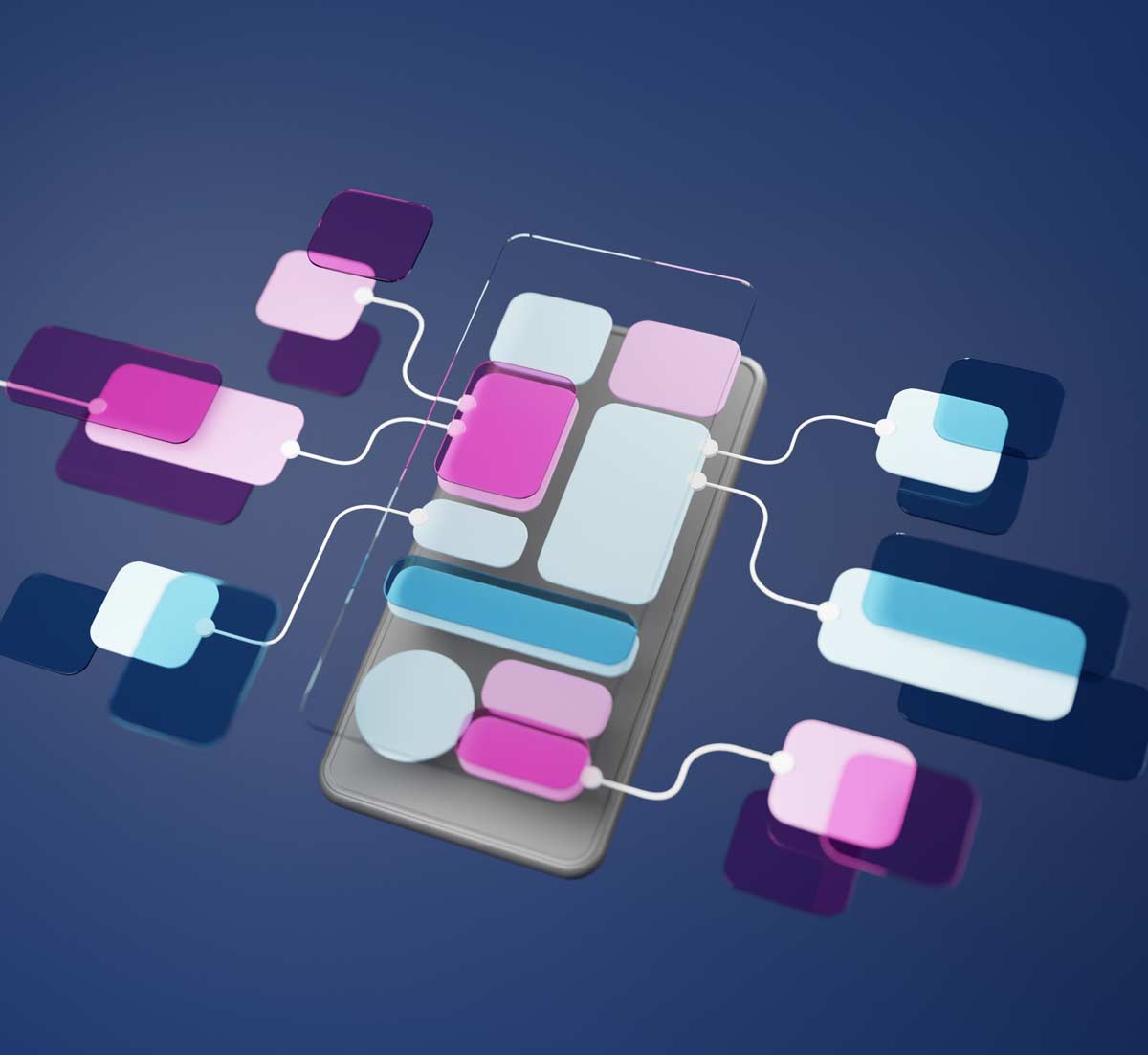 email wire frame workflow
